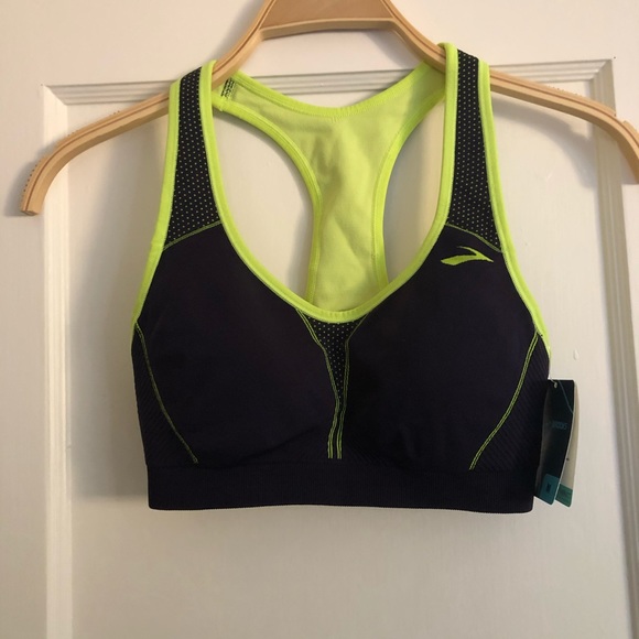 brooks justright racer sports bra